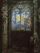 Stained Glass Window, Odilon Redon